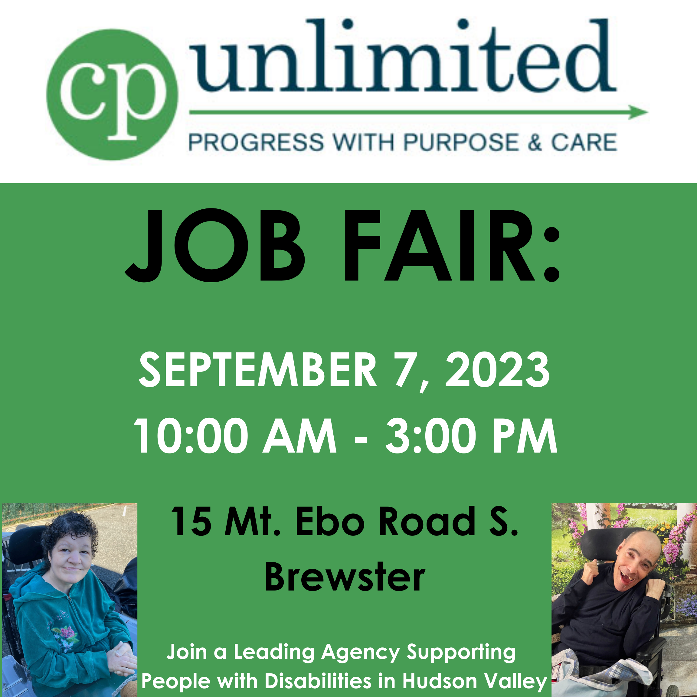 September 7 CP Hudson Valley Job Fair CP Unlimited
